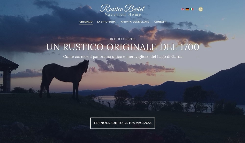 Sito web Rustico Bertel